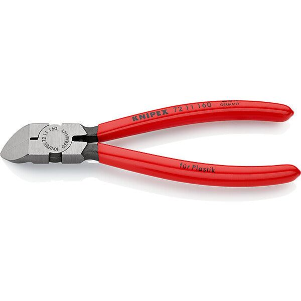 KNIPEX Seitenschneider für Kunstst., 160mm 72 11 160